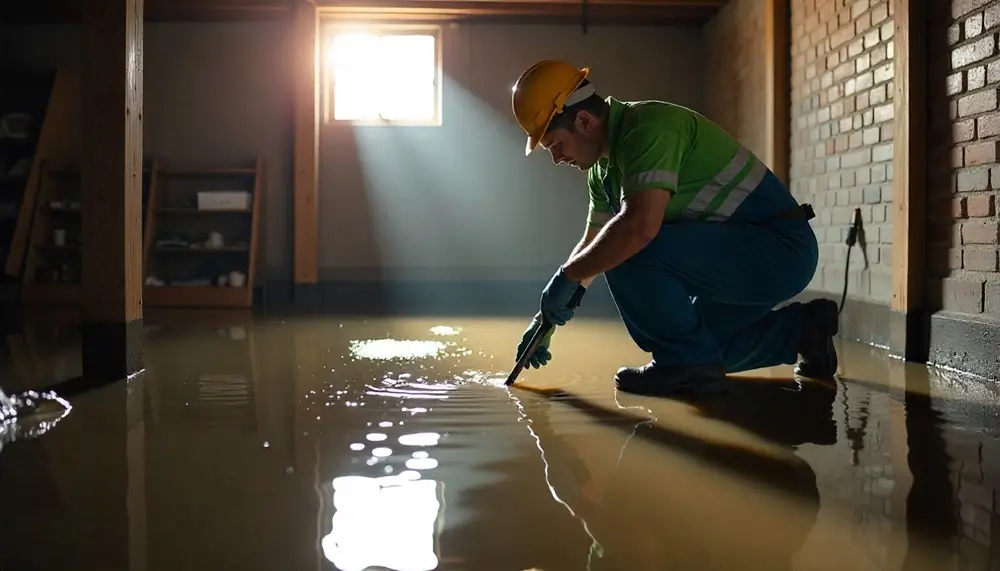 Professional water damage restoration services in Humble, TX